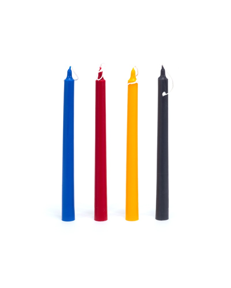 CMYK Taper Candle