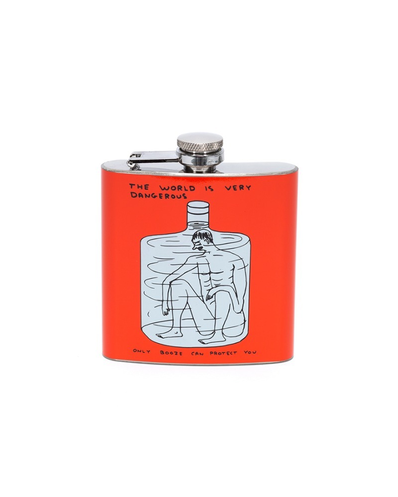 The World Is Very Dangerous Flask
