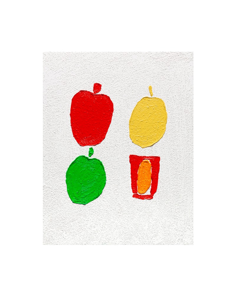 Four apples, 2021