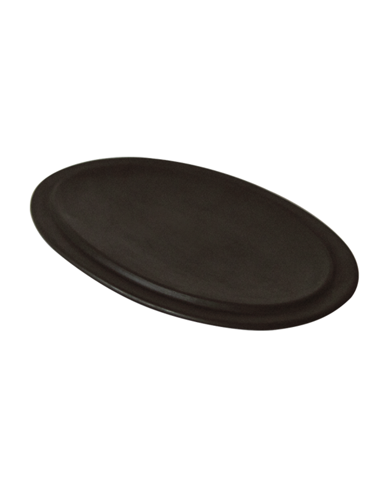 Sum Plate L - Earthy Black