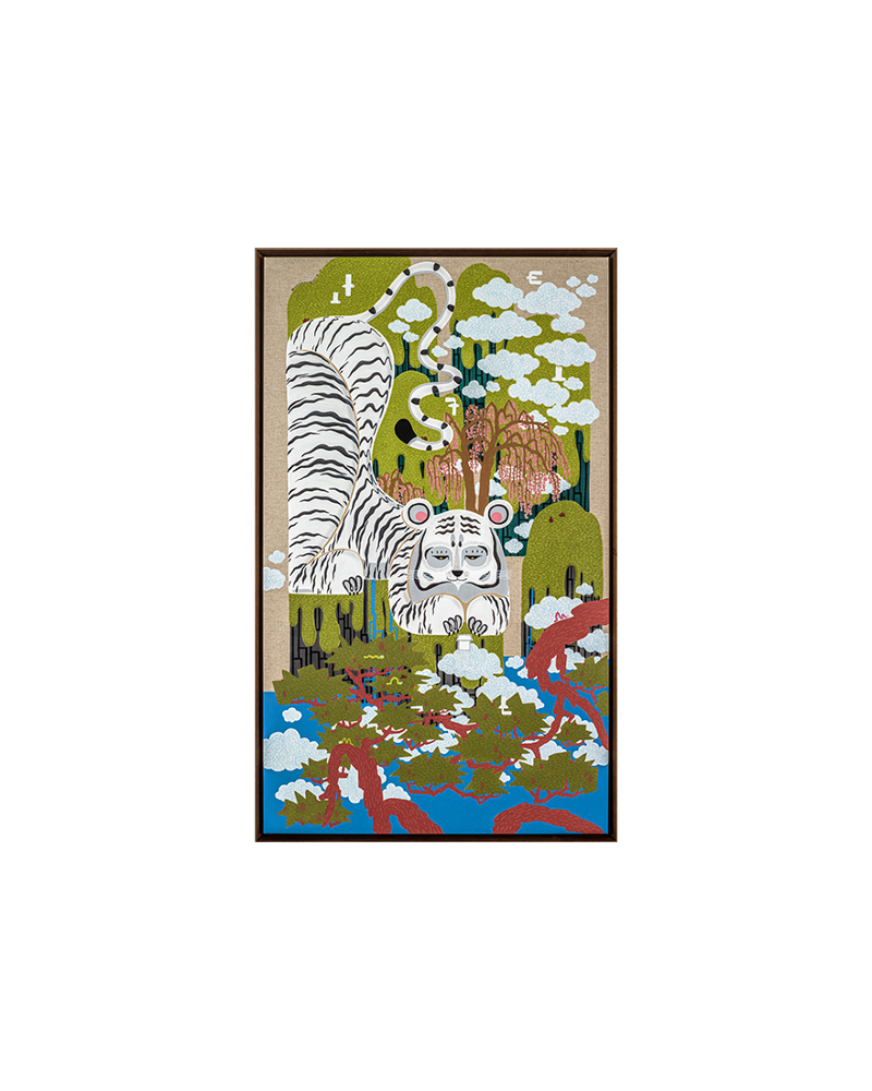 와유산수도(臥遊山水圖) ; 화려강산(華麗江山), 2023